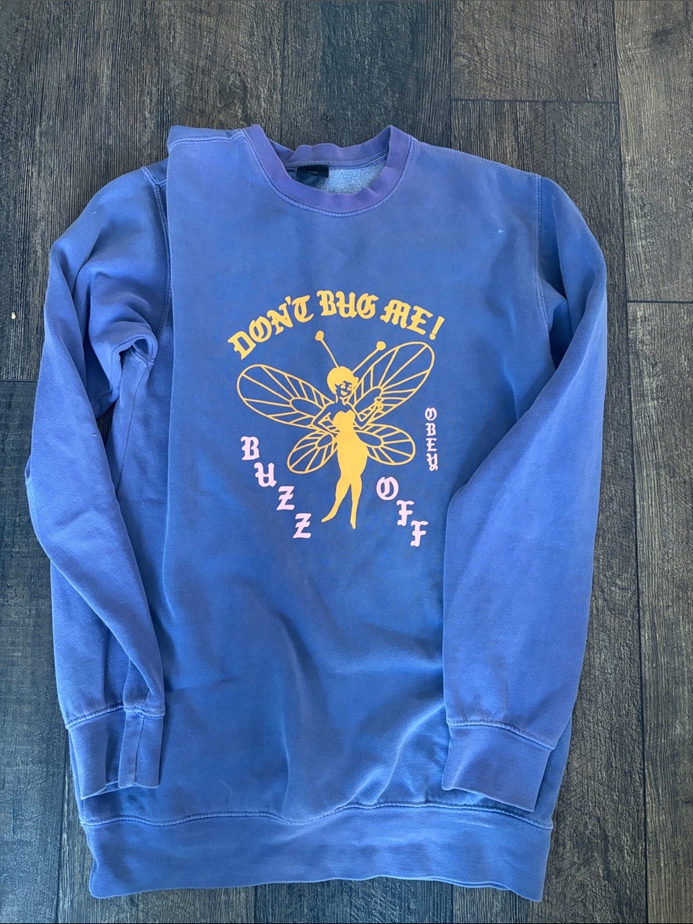 Obey Don’t Bug Me Graphic Crewneck